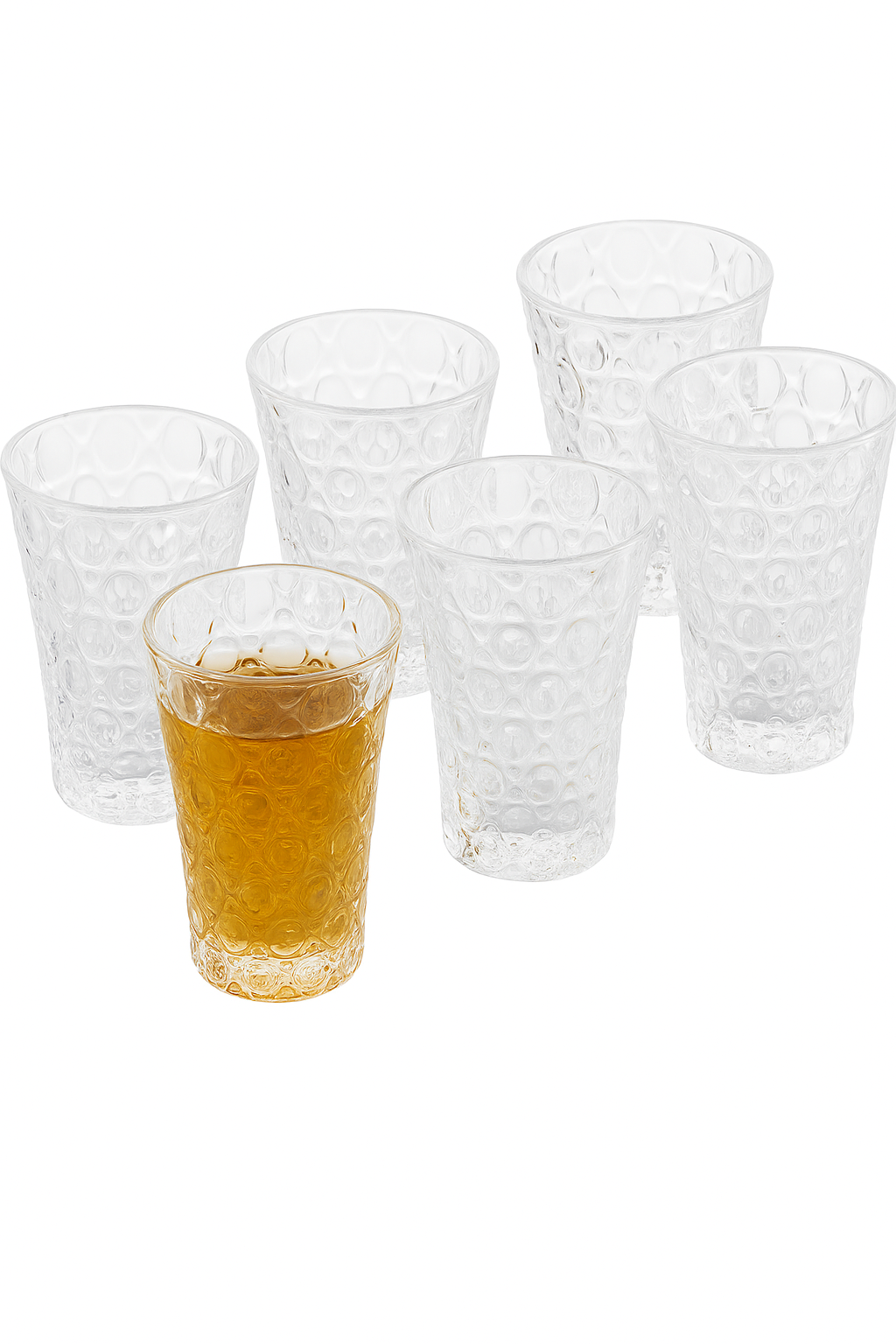 Ensemble 6 verres double paroi pour liqueurs cafe