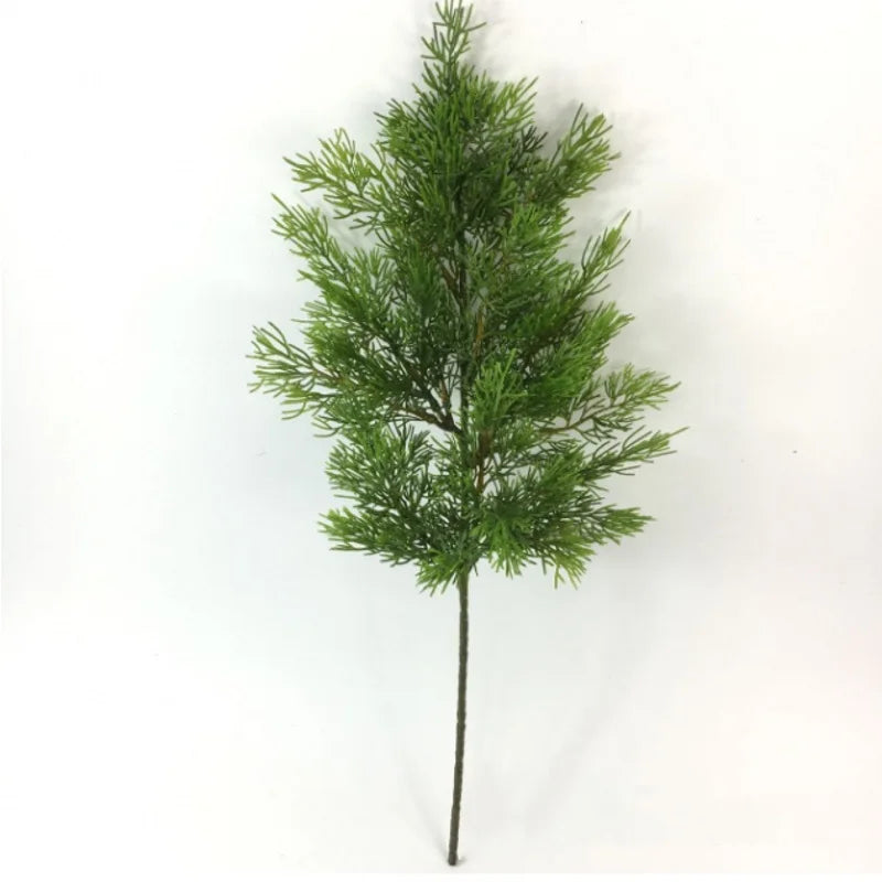 feuille de cyprès artificielle pour décoration de Noël et mariage