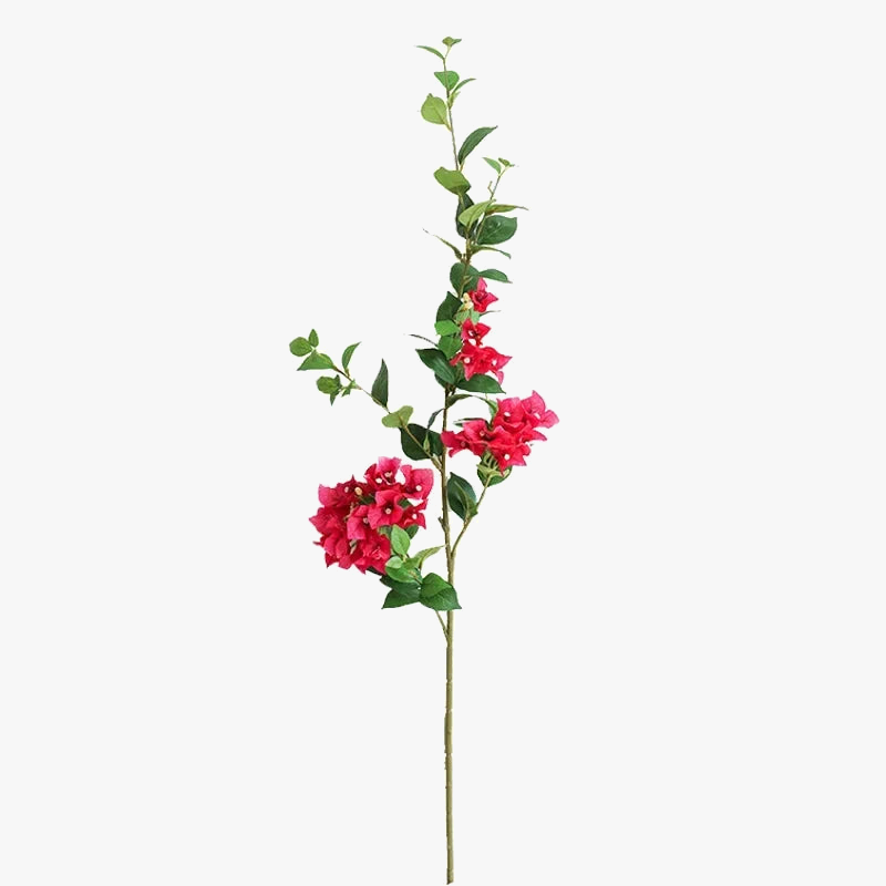 fleurs artificielles en soie pour décoration intérieure élégante