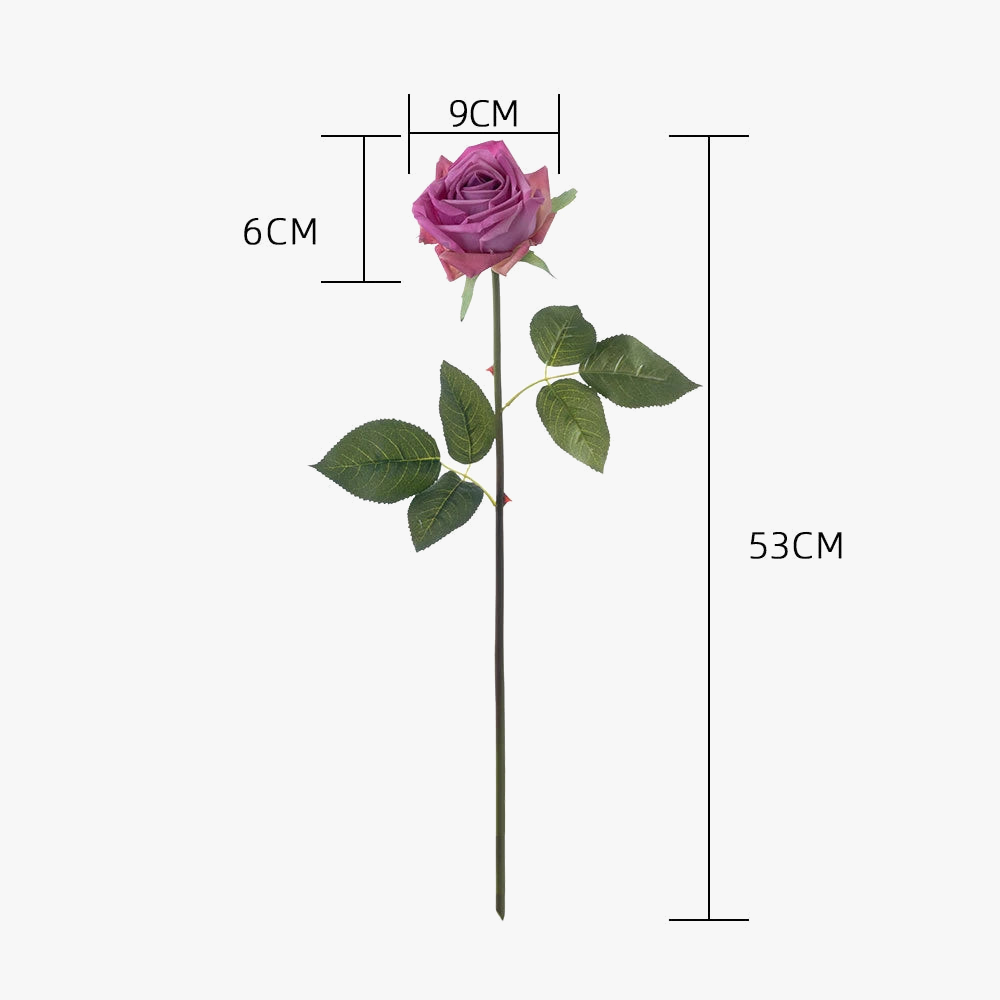 fleurs artificielles roses en tissu pour décoration florale mariage jardin