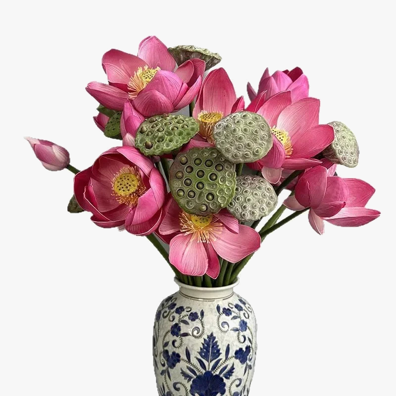 fleurs décoratives en pu pour mariage et hôtel