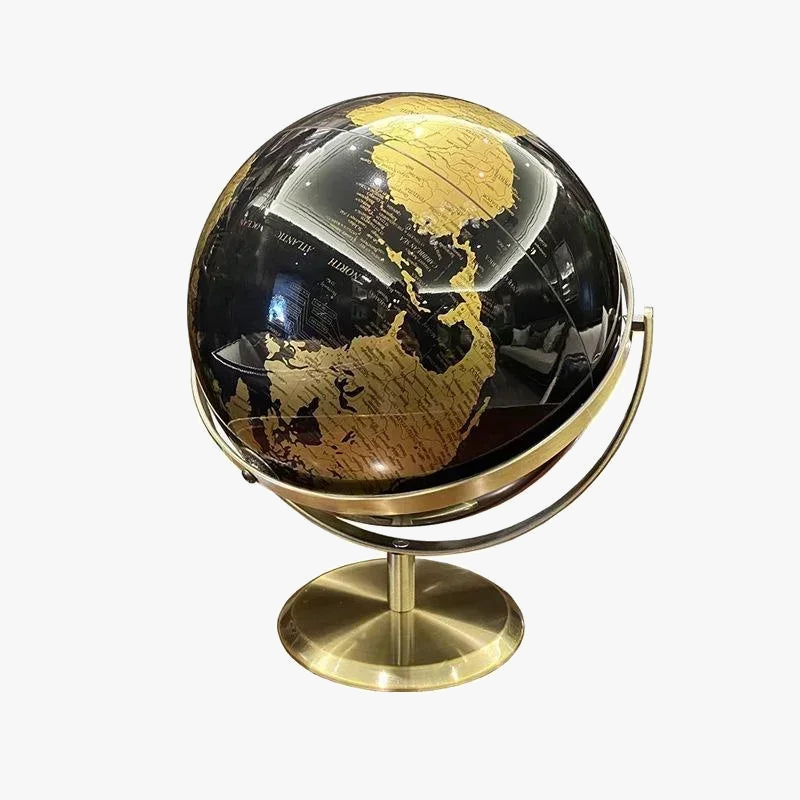 globe rotatif décoration artisanale style européen créatif pour bureau