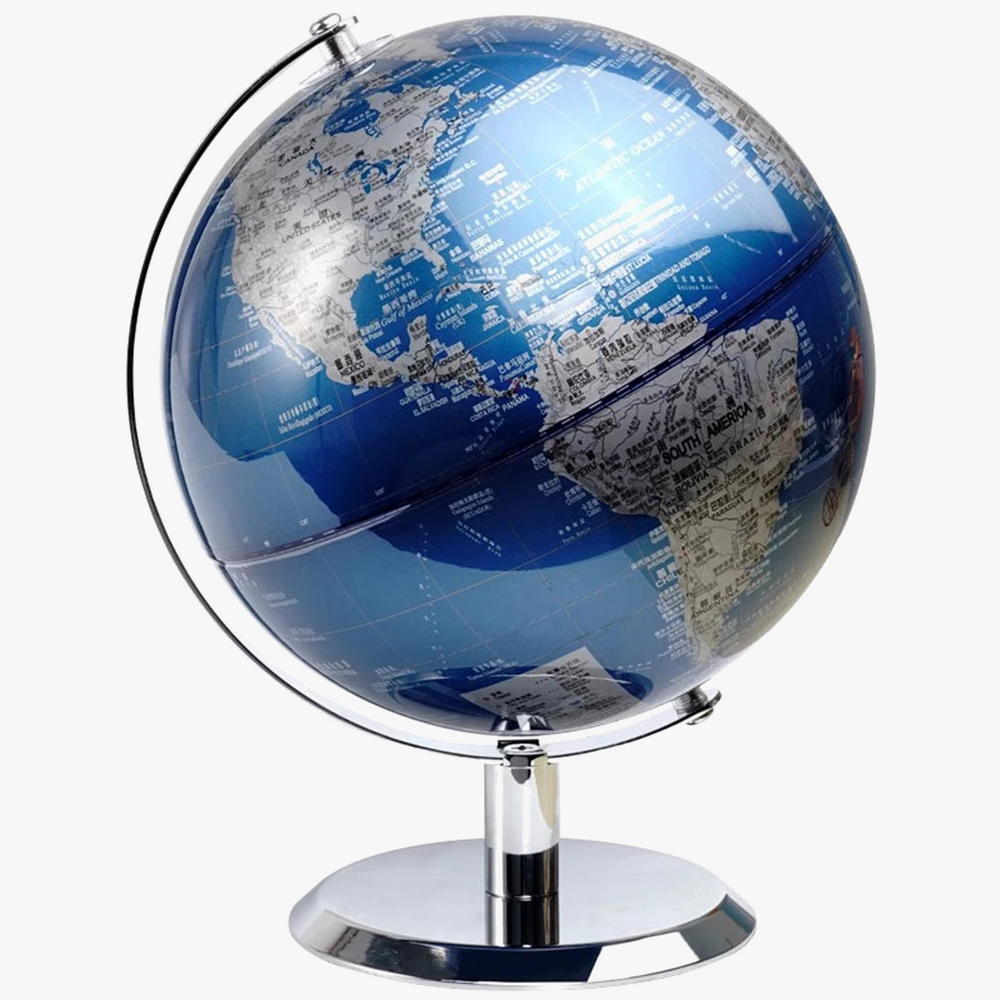 globe terrestre rétro pour l'éducation et la décoration des enfants