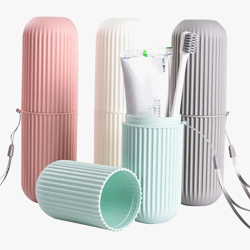 gobelet de voyage créatif pour brosse à dents