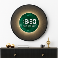 horloge décorative numérique lumineuse pour restaurant et décoration intérieure
