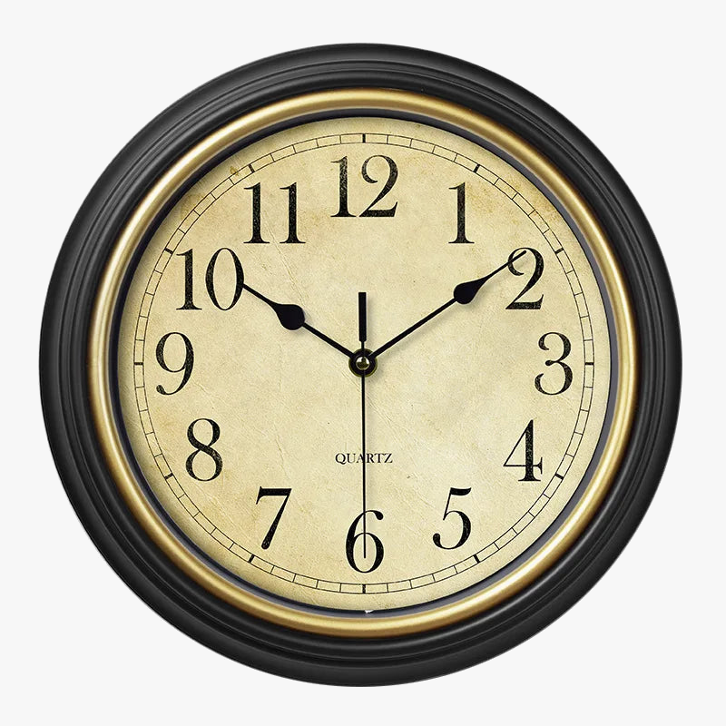 horloge murale numérique vintage pour décoration moderne