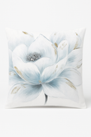 housse de coussin à motif floral ginkgo pour salon et chambre