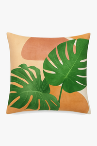 housse de coussin carrée art plant 45 cm x 45 cm