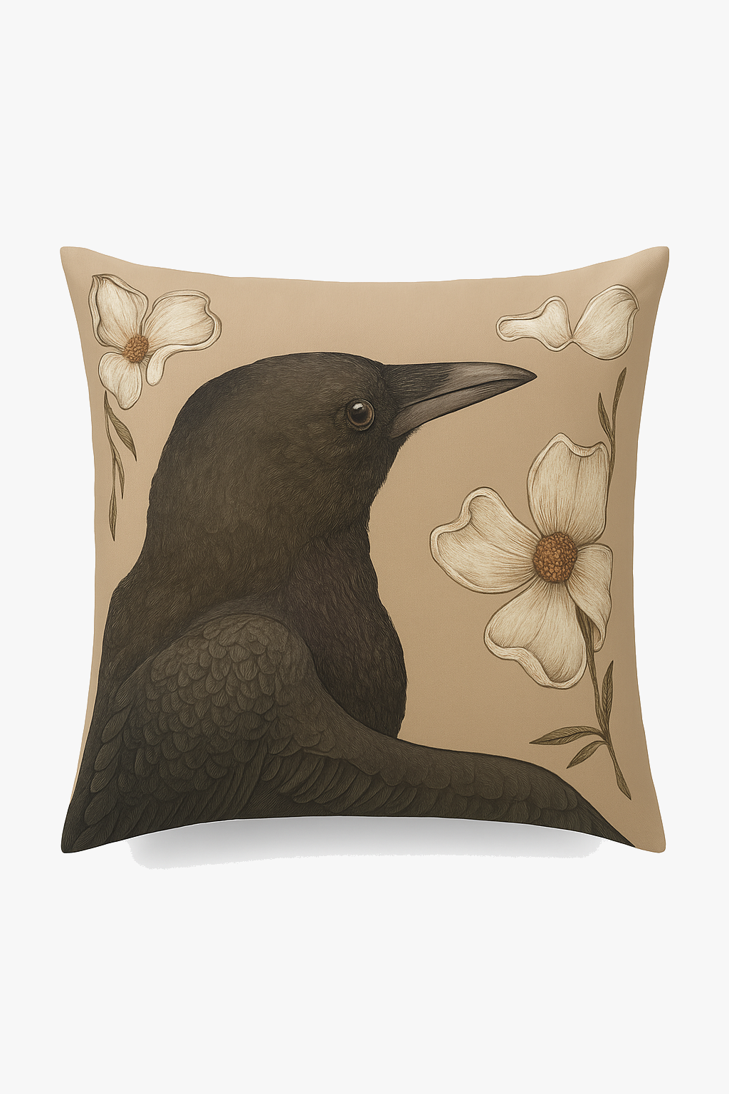 housse de coussin décorative motif animaux colorés et ludiques
