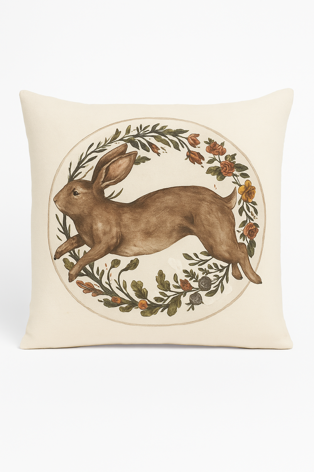 housse de coussin décorative motif animaux colorés pour canapé