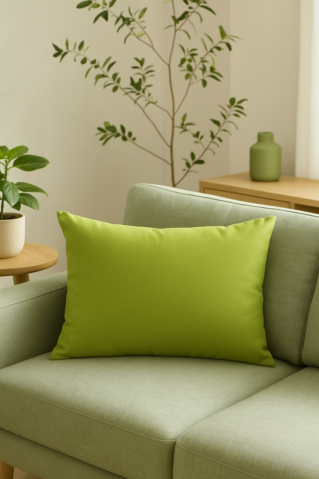 housse de coussin en sergé de coton rayé décoratif 48x74 50x70 50x152 cm - vue 3 sur 2