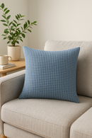 housse de coussin en velours côtelé décoratif pour canapé ou lit
