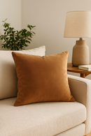 housse de coussin en velours personnalisable 25 couleurs différentes