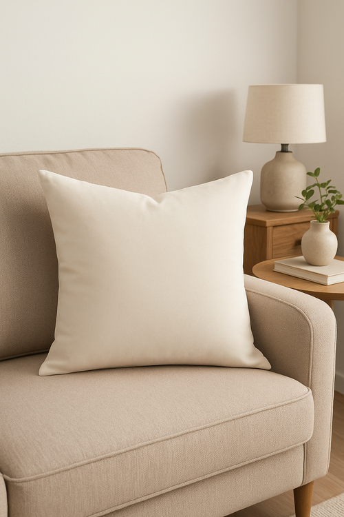 housse de coussin en velours personnalisable en 25 couleurs douces
