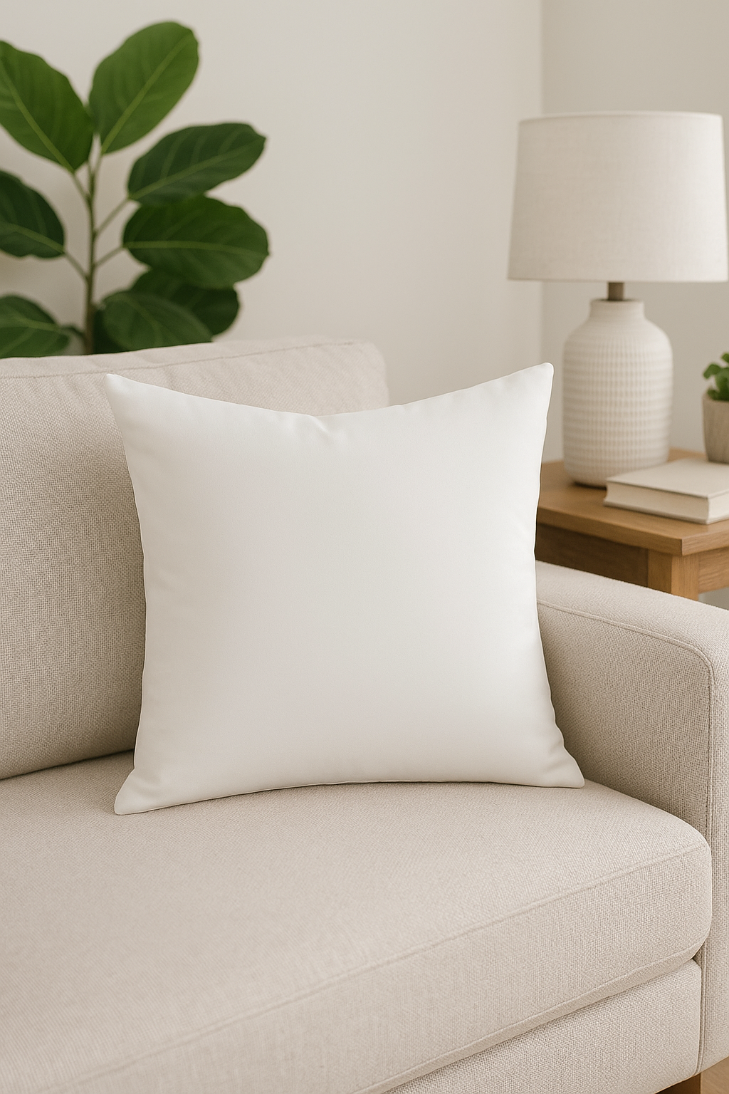 housse de coussin en velours polyester ultra doux sur mesure - vue 3 sur 2