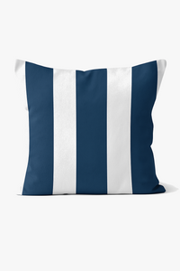 housse de coussin géométrique bleu marine style nordique élégant