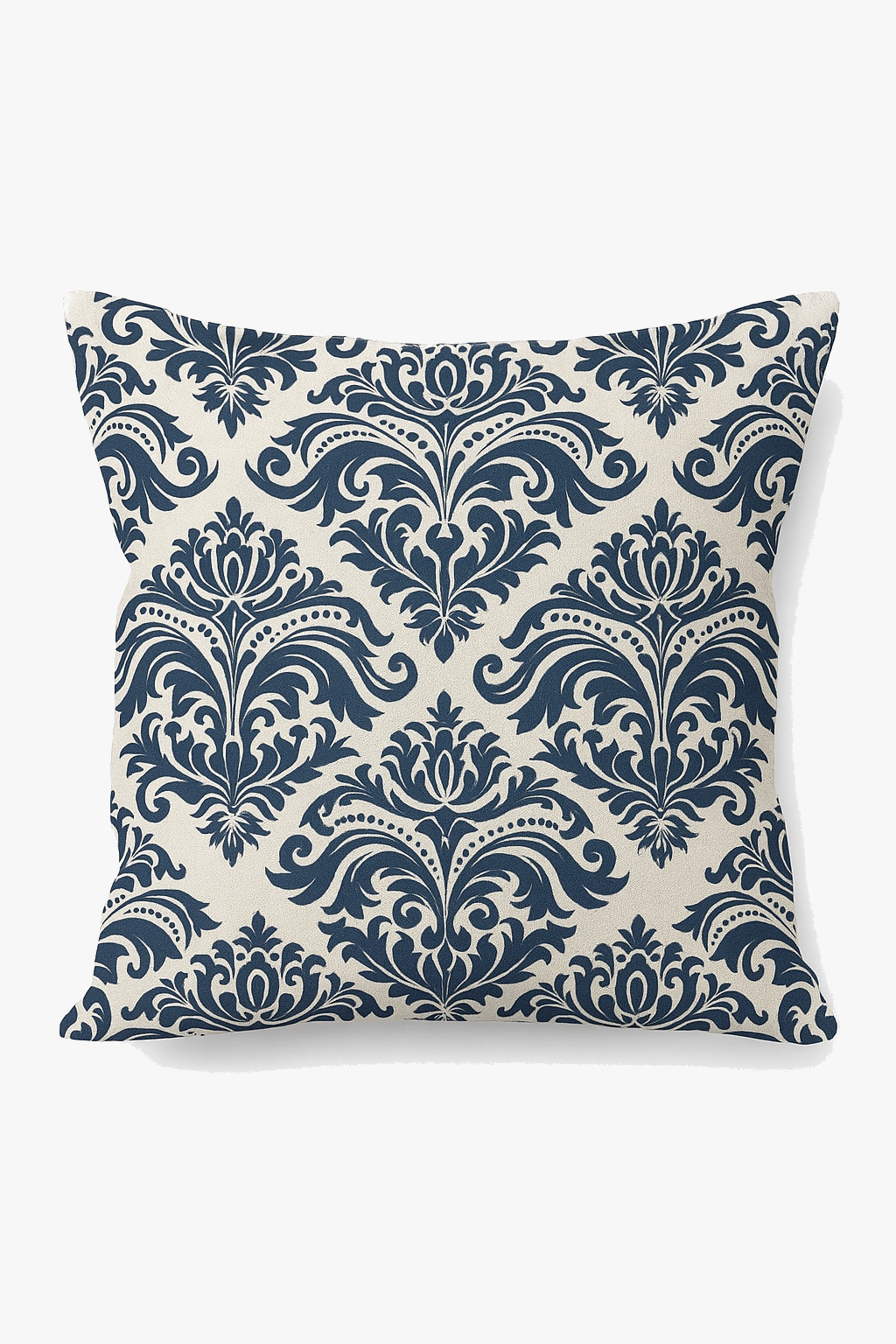 housse de coussin géométrique bleu marine style nordique élégant