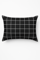 housse de coussin géométrique arc-en-ciel motif végétal décoratif