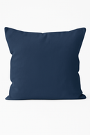 housse de coussin géométrique bleue moderne pour canapé