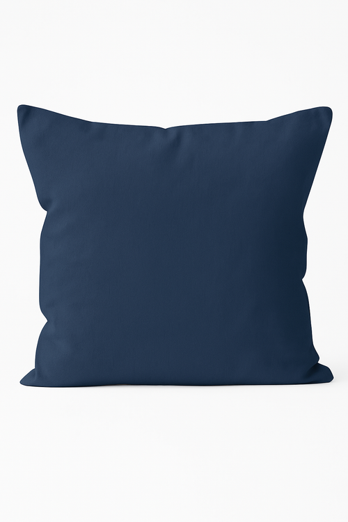 housse de coussin géométrique bleue moderne pour canapé
