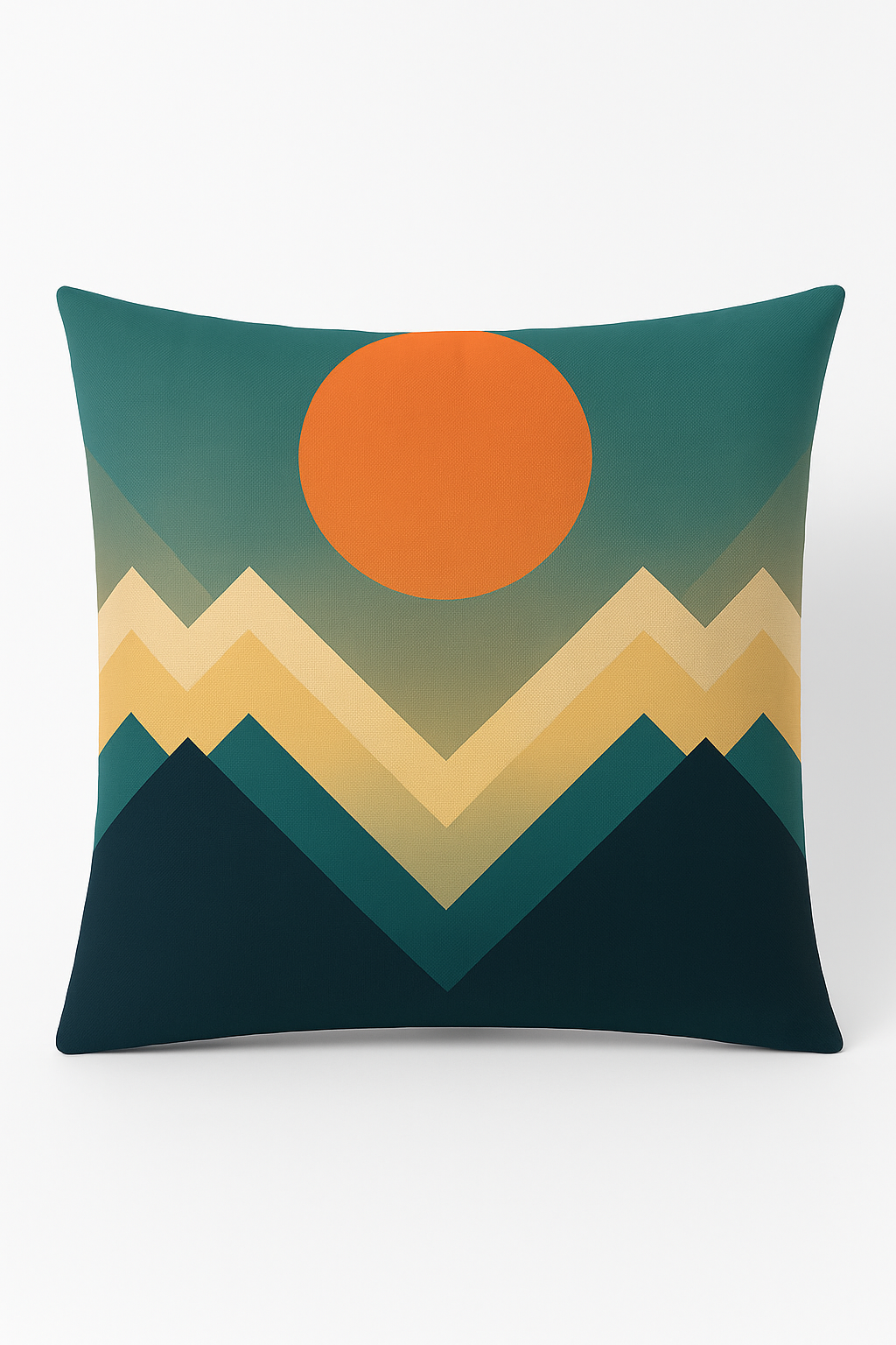 housse de coussin géométrique fleurs sauvages colorées peau de pêche