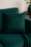 housse de coussin géométrique style ethnique or clair décoratif