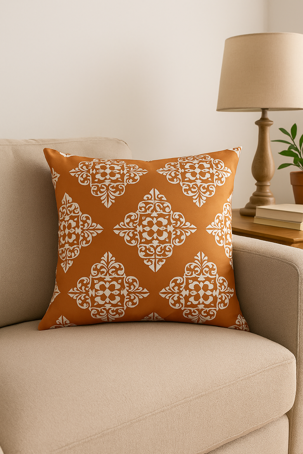 housse de coussin imperméable à imprimé coloré pour extérieur 50 x 70 cm