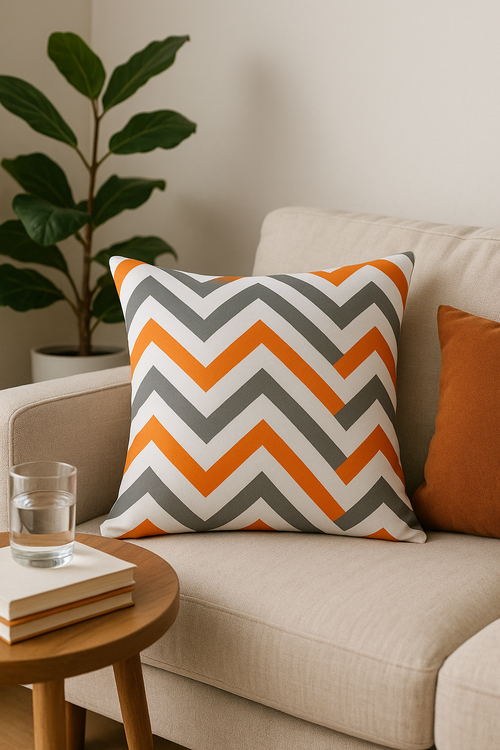 housse de coussin imperméable imprimée pour jardin et canapés