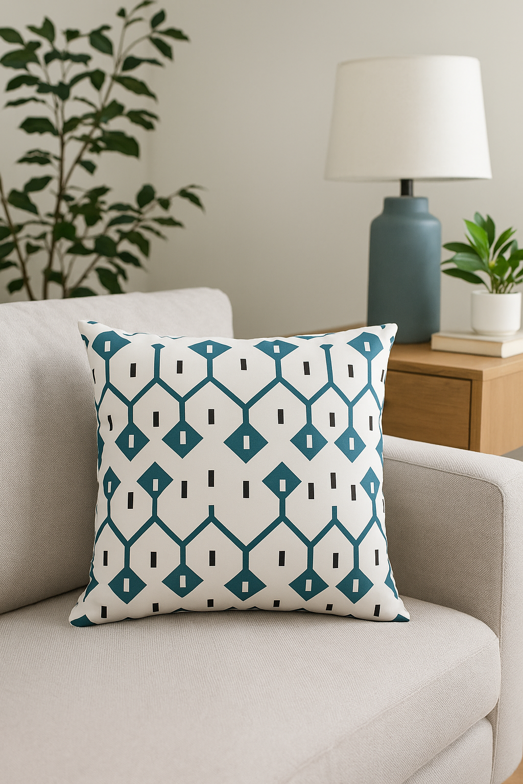 housse de coussin imperméable pour jardin éclaboussures décoratives - vue 3 sur 2