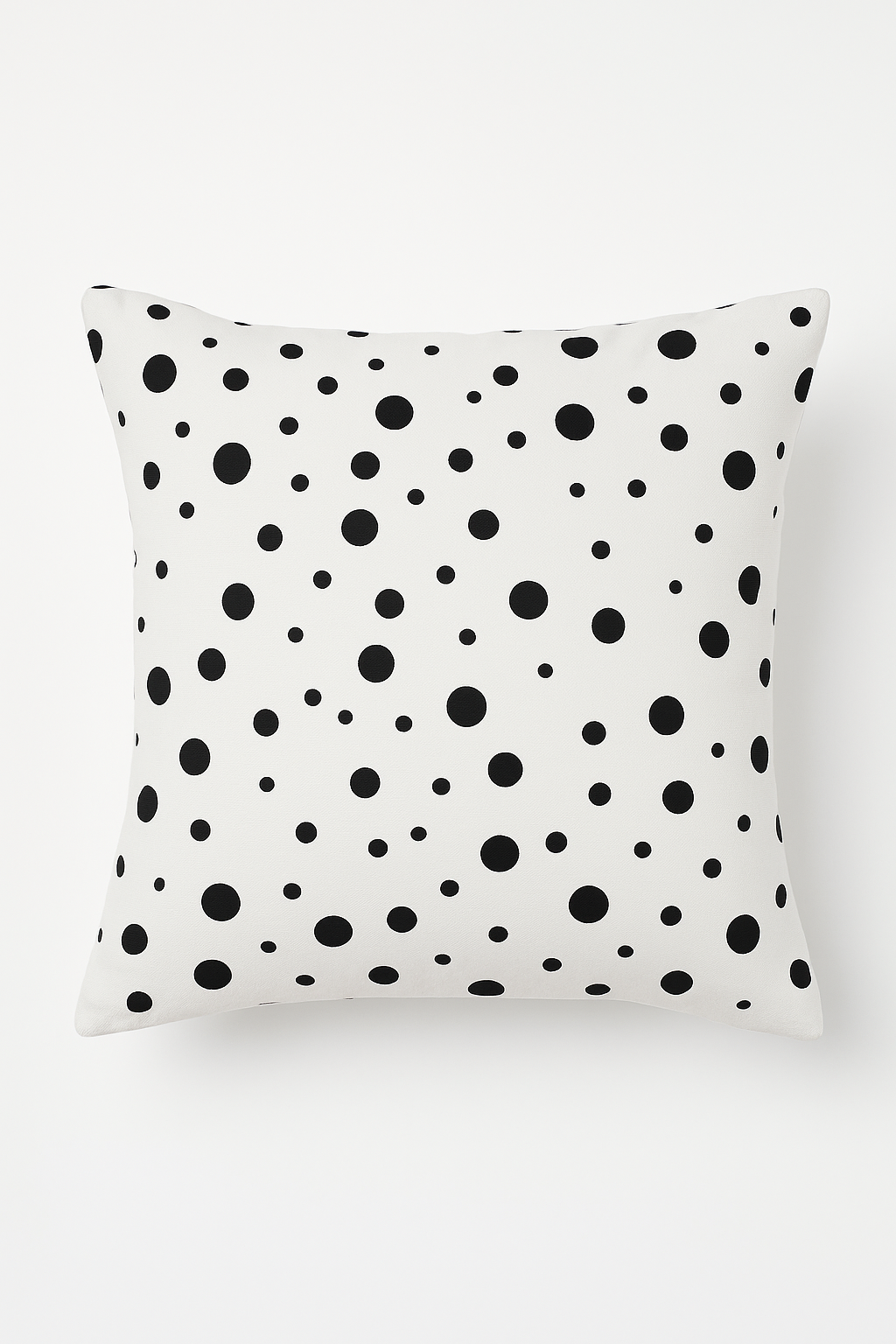 housse de coussin moderne noir et blanc géométrique décorative