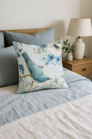 housse de coussin motif floral ginkgo pour salon et chambre