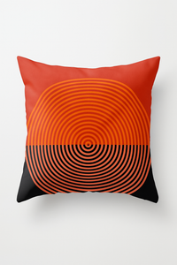 housse de coussin nordique abstraite pour salon élégant