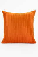 housse de coussin personnalisée en velours côtelé rayé grande taille