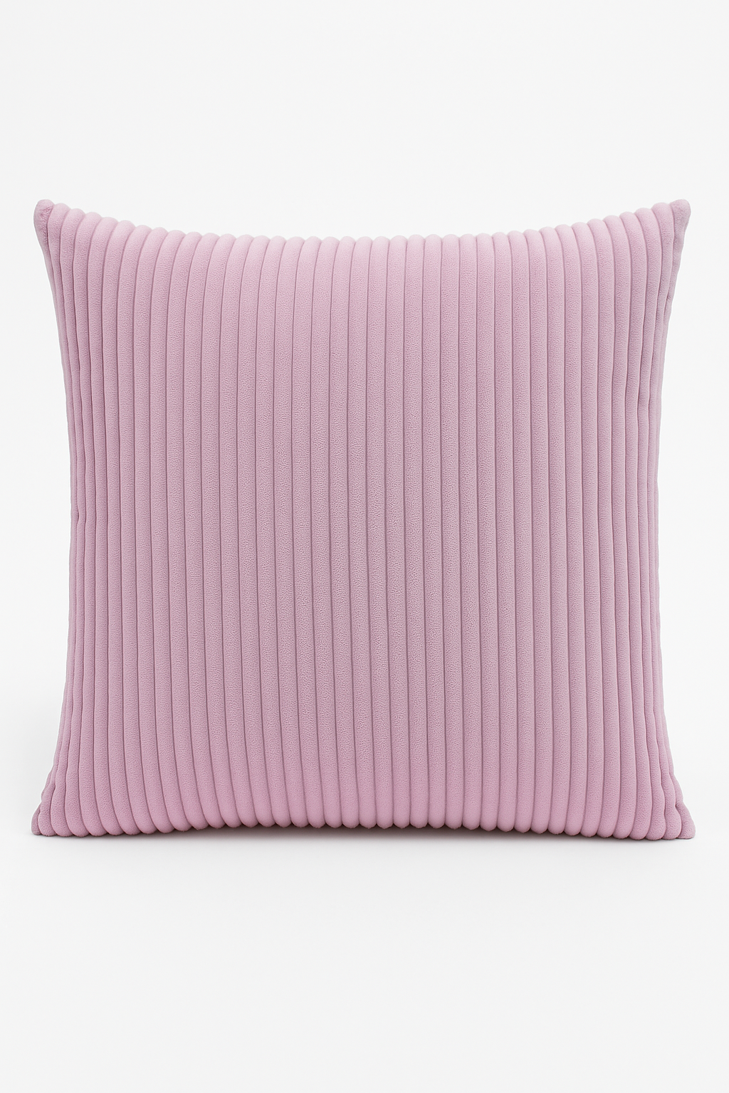 housse de coussin rayée en velours côtelé personnalisable 65x65 70x70 cm