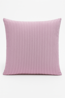 housse de coussin rayée en velours côtelé personnalisable 65x65 70x70 cm