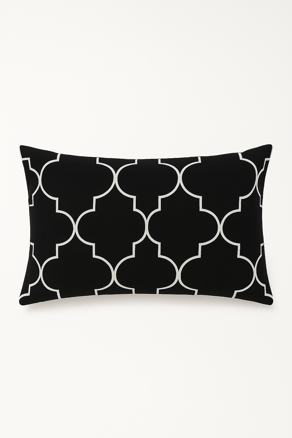 housse de coussin rectangle 30 x 50 cm motif mandala géométrique élégant