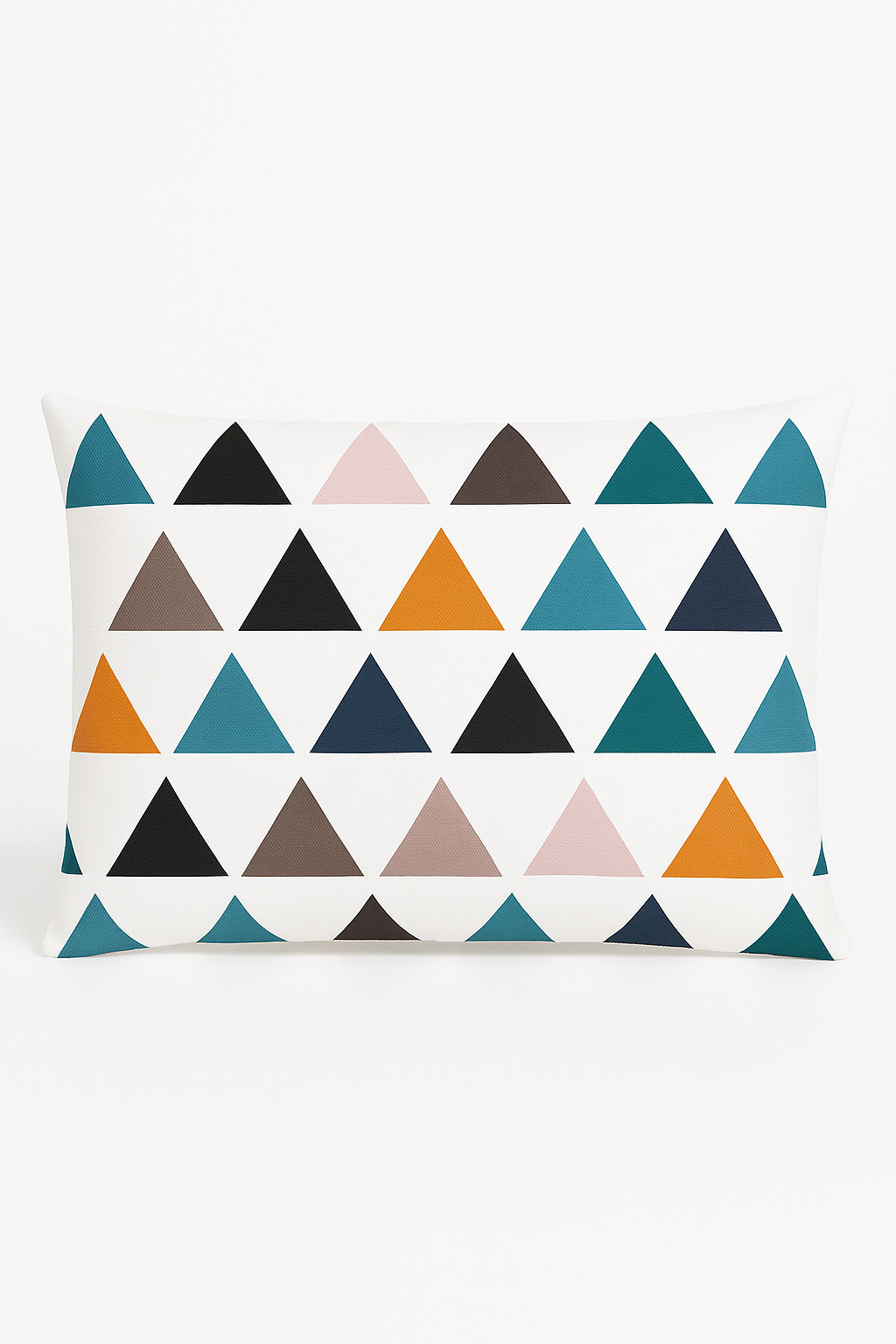 housse de coussin rectangulaire géométrique nordique colorée 30x50 cm