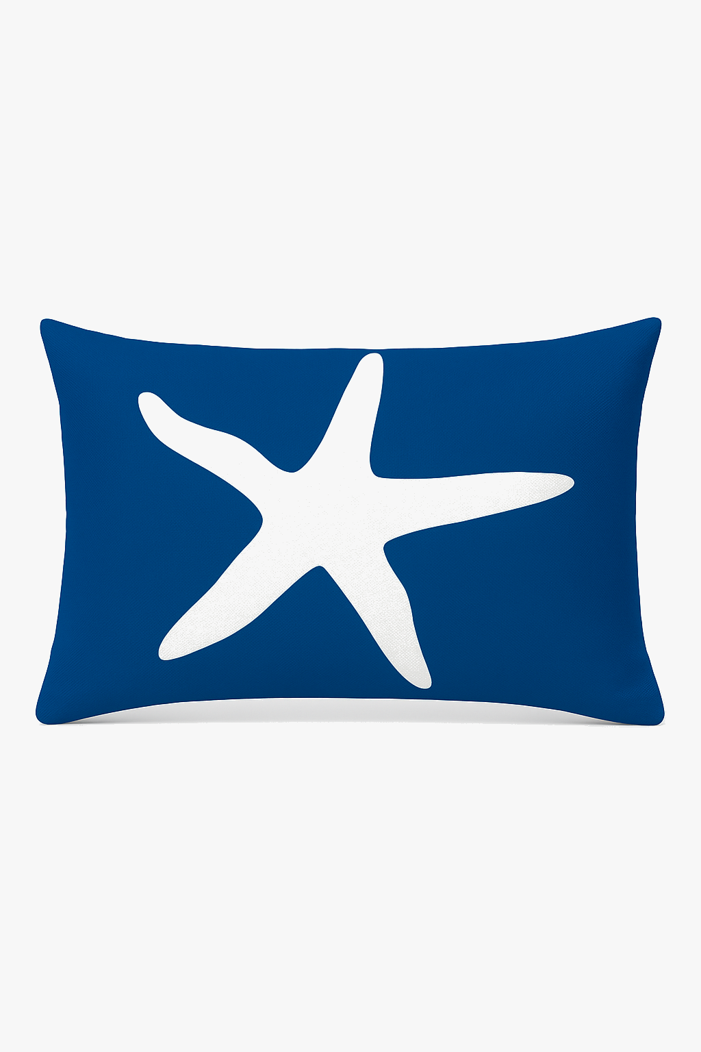 housse de coussin rectangulaire motif animaux marins bleus 30 x 50 cm