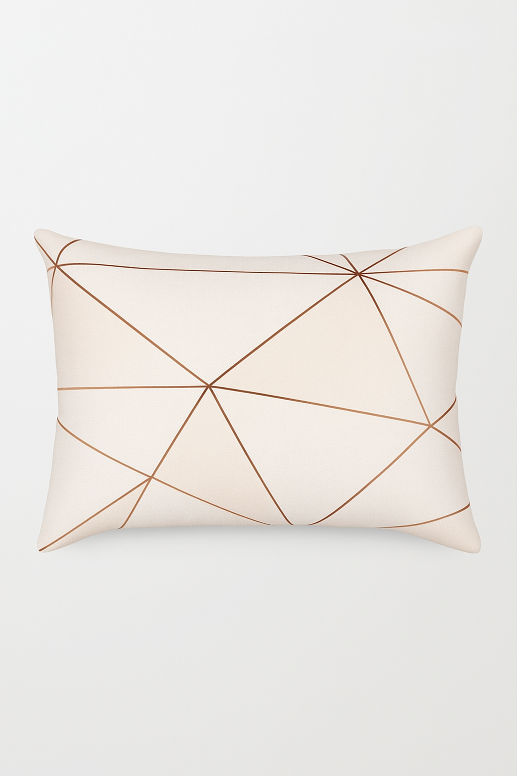housse de coussin rose à motif géométrique décoratif pour la maison
