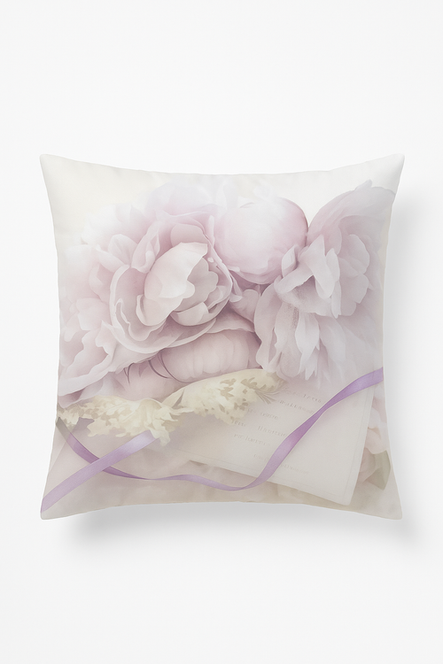 housse de coussin rose style nordique pour mariage déco canapé lit