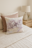 housse de coussin rose style nordique pour mariage déco canapé lit