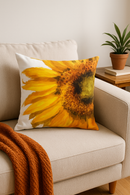 housse de coussin tournesol décorative pour été