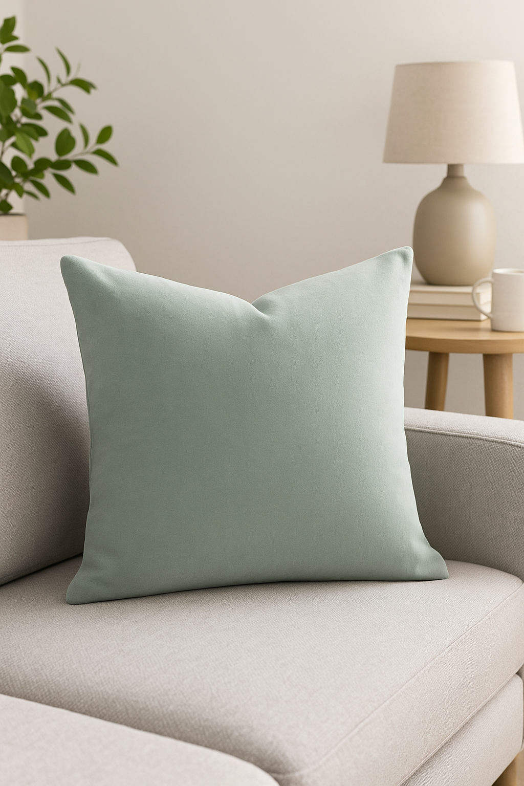 housse de coussin ultra douce style minimaliste personnalisable 40 à 70 cm - vue 3 sur 2