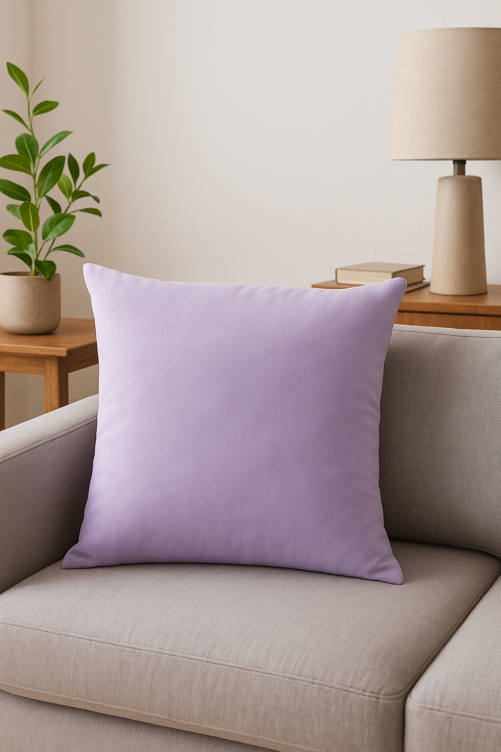 housse de coussin ultra douce style minimaliste personnalisable 40 à 70 cm - vue 3 sur 2