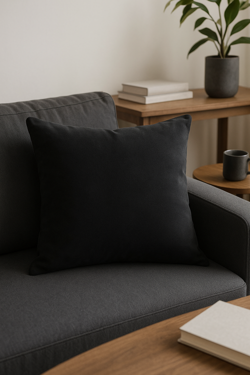 housse de coussin ultra douce style minimaliste personnalisable 40 à 70 cm