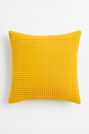 housse de coussin velours côtelé grain de maïs décoratif 35 à 70 cm