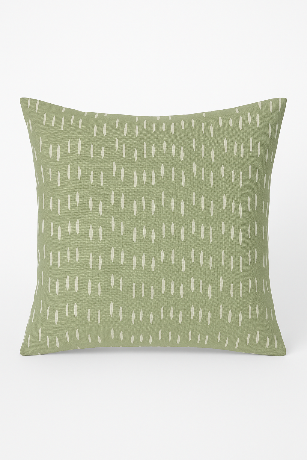 housse de coussin verte géométrique abstraite pour canapé
