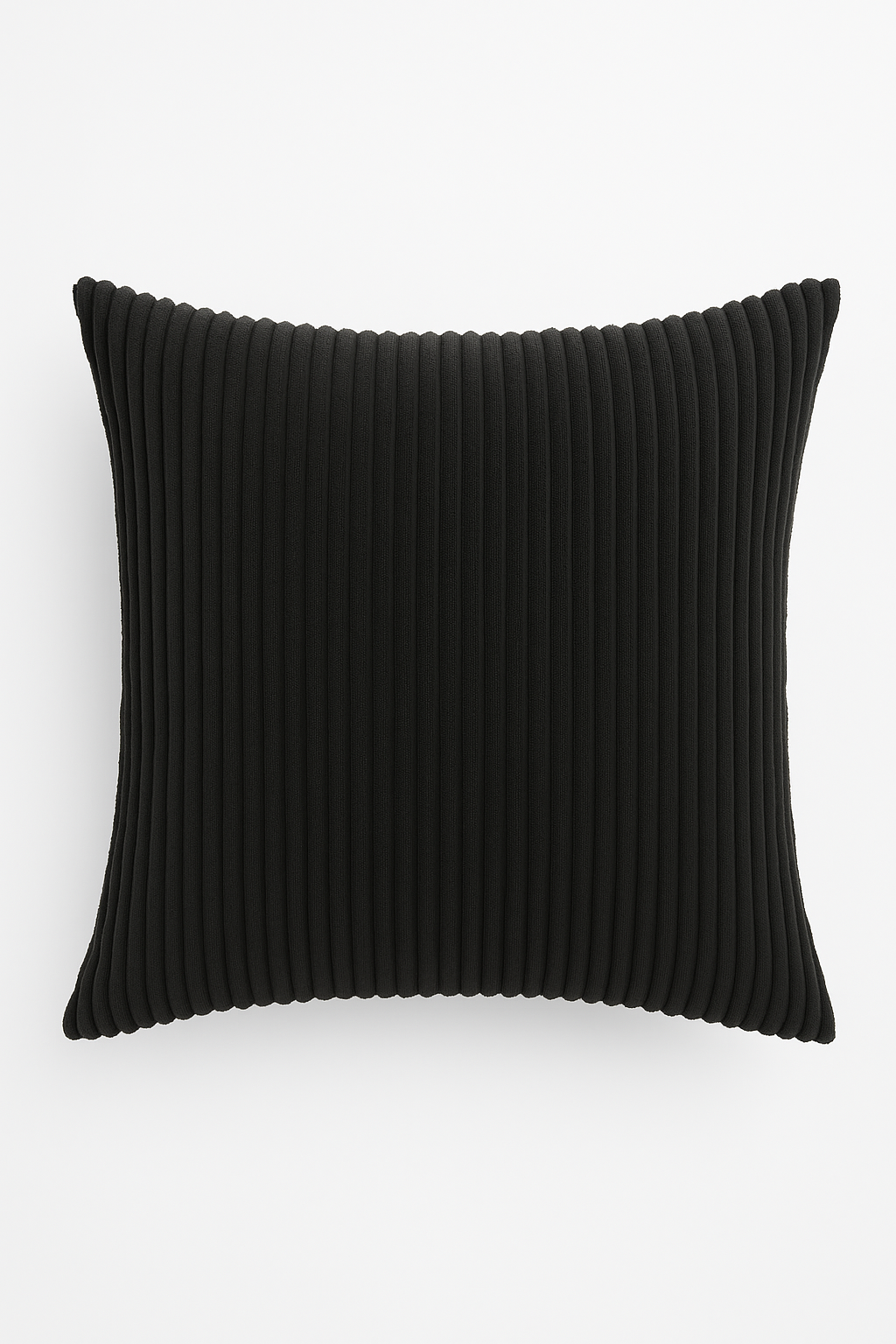 housses de coussin en velours côtelé rayées unies 30x50cm 50x70cm