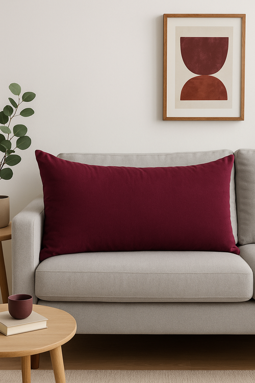 housses de coussin en velours peluche grandes tailles normes d'hygiène