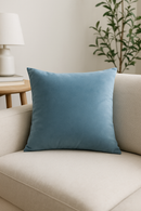 housses de coussin en velours unies pour décoration intérieure